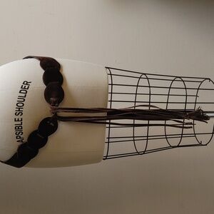 Brown Suede Belt with Tassels